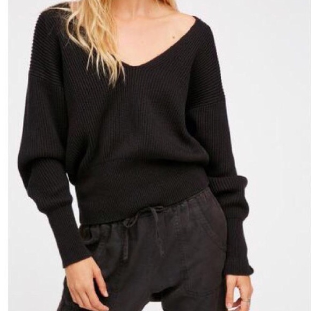Free People black sweater size s